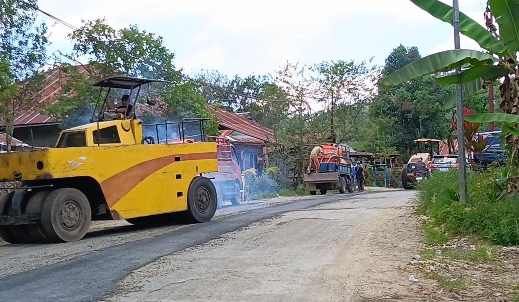 Anggaran Terbatas, Perbaikan Jalan Poros Panga Toraja Utara Hanya yang Rusak  Parah - Tribuntoraja.com
