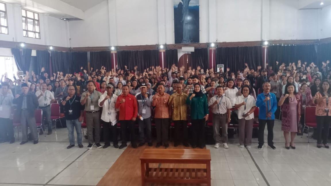 318 Pengurus Koperasi Desa se-Tana Toraja Ikuti Pelatihan Kapasitas Menuju Indonesia Emas 2045