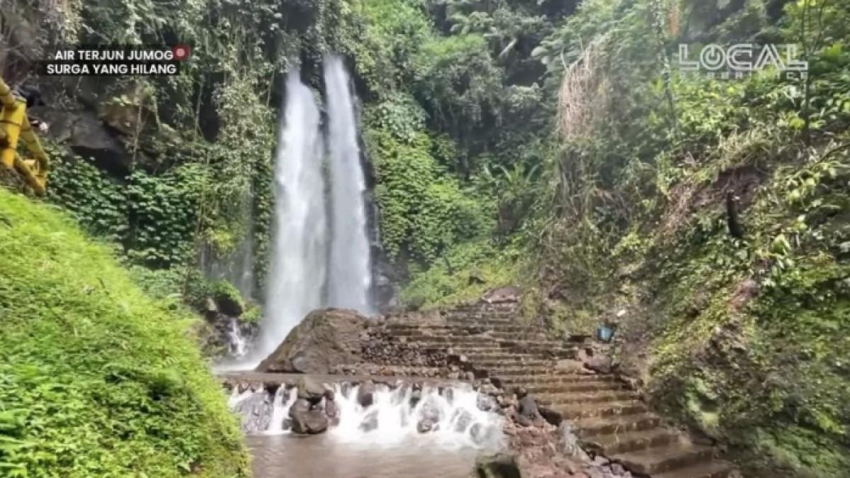 Air Terjun Jumog, tempat wisata di Ngargoyoso, Karanganyar, Jawa Tengah untuk liburan akhir tahun.