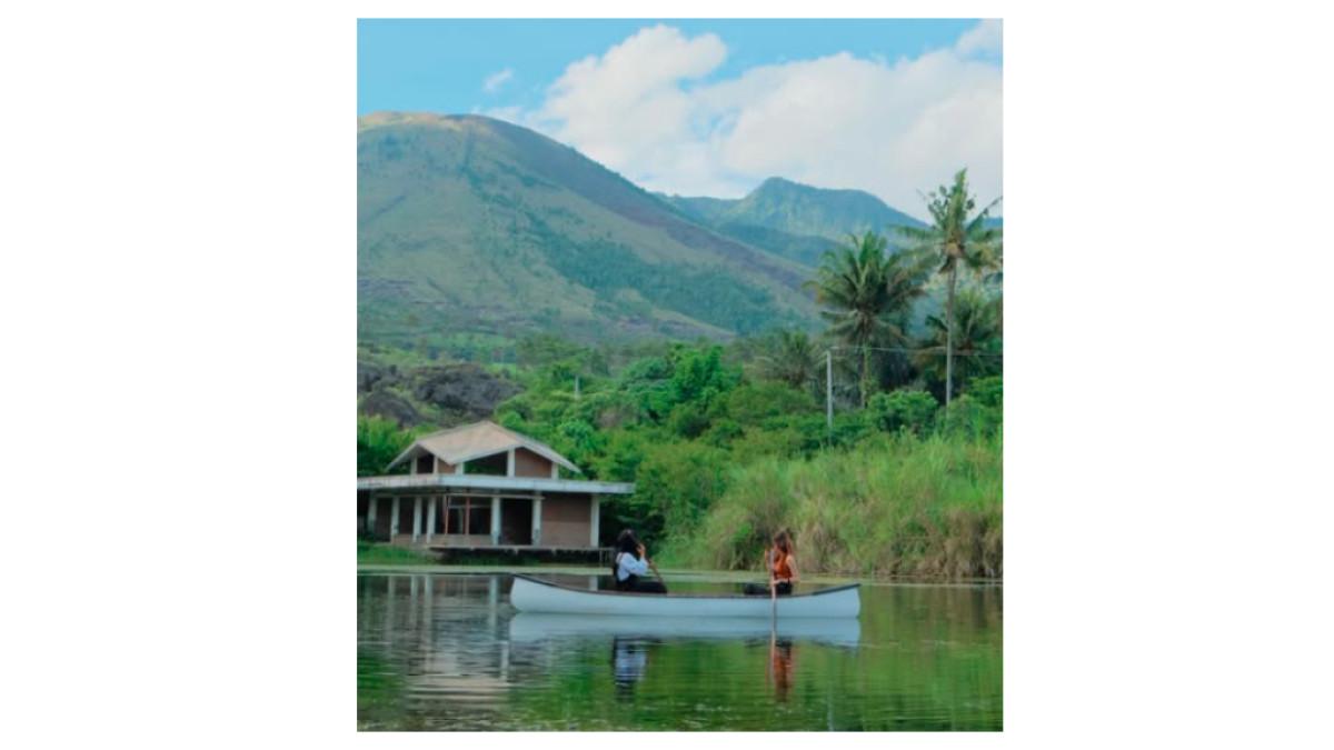 BALONG AJA. Pemandangan Balong, Rancabango, Garut