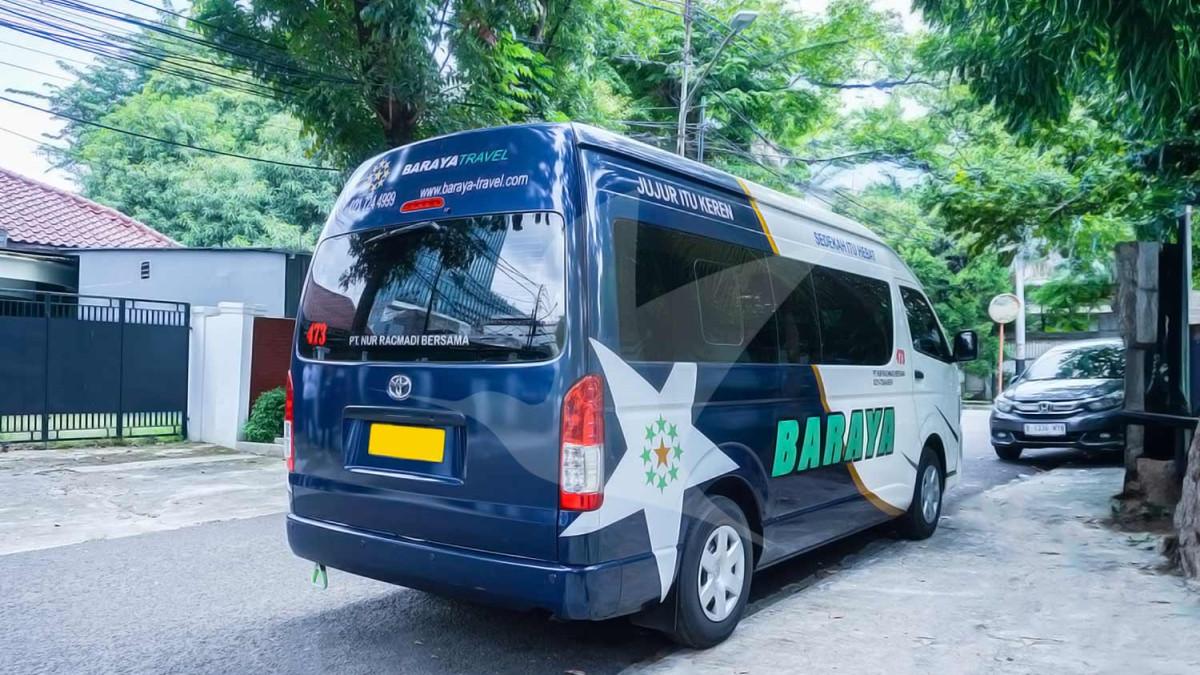 Baraya Travel perjalanan Jakarta-bandung