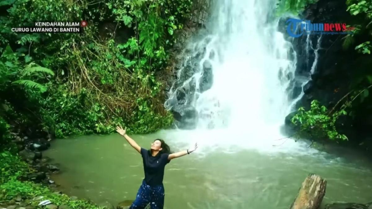 Curug Lawang, tempat wisata alam di Serang, Banten yang bisa dikunjungi gratis.