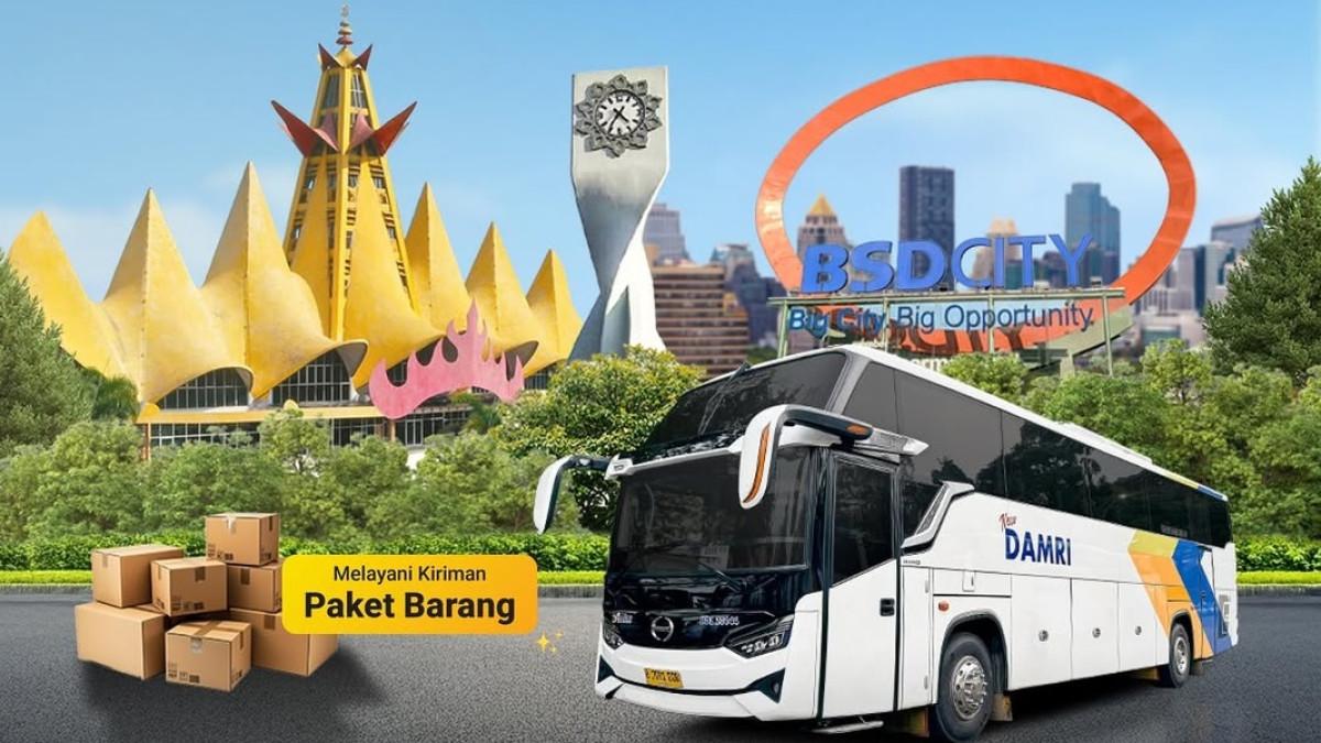DAMRI resmi membuka layanan perjalanan langsung antara Lampung dan Tangerang.