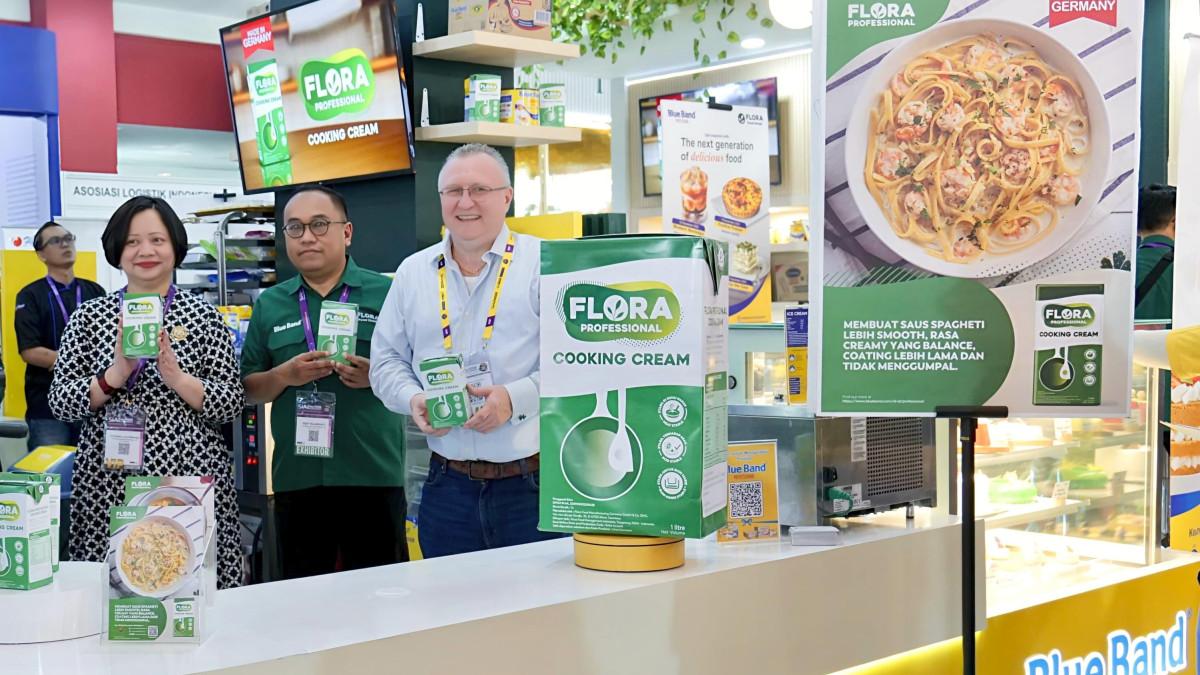FLORA Professional Cooking Cream hadir di SIAL Interfood 2025 untuk dukung kreativitas dan inovasi industri kuliner Indonesia.