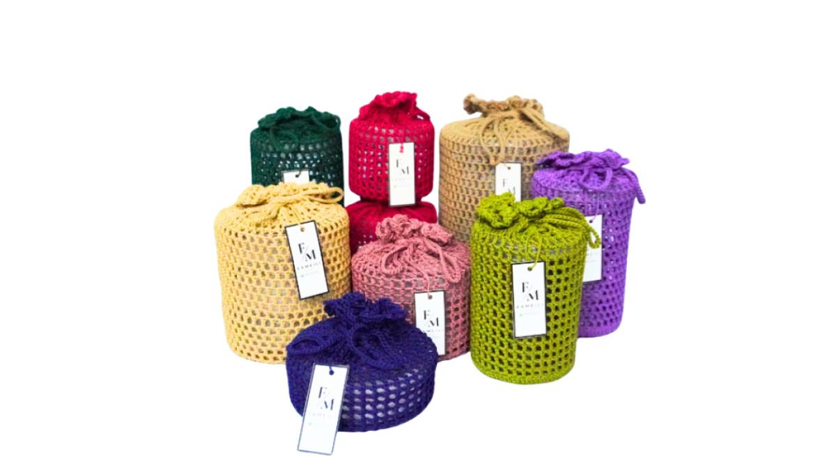 Produk Tas Toples dari Fameili Craft.