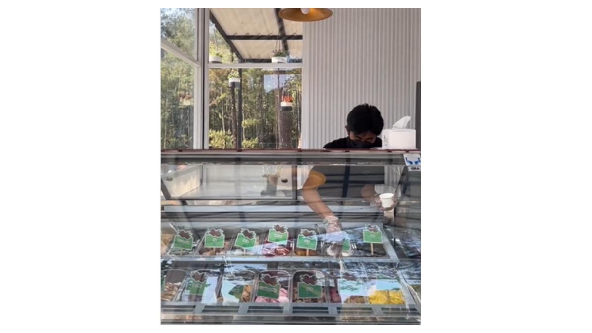 Forest Gelato di Pinea Forest Mangli, Magelang.
