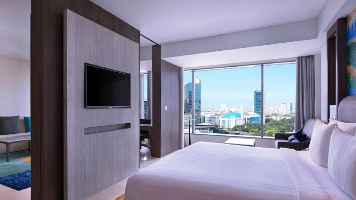 Grand Mercure Jakarta Kemayoran, satu hotel terbaik di dekat pelabuhan Tanjung Priok buat akomodasi akhir pekan.