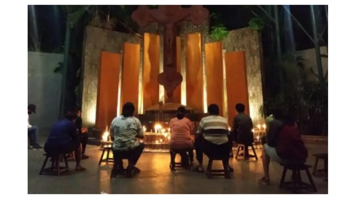 Gua Maria Mojosongo. Spiritual agama Katholik di Solo