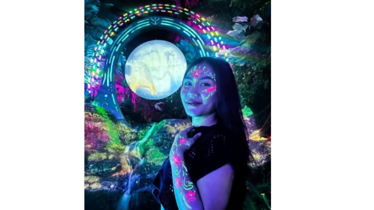 Salah satu spot foto di Hutan MyCelia Cikole