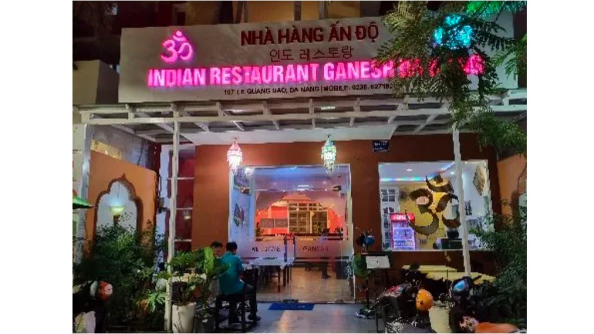Indian Restaurant Ganesh Da Nang, Vietnam.