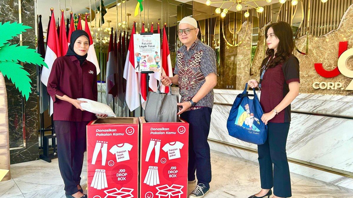 J99 Corp Bagikan Puluhan Ribu Paket Buka Puasa di Berbagai Kota