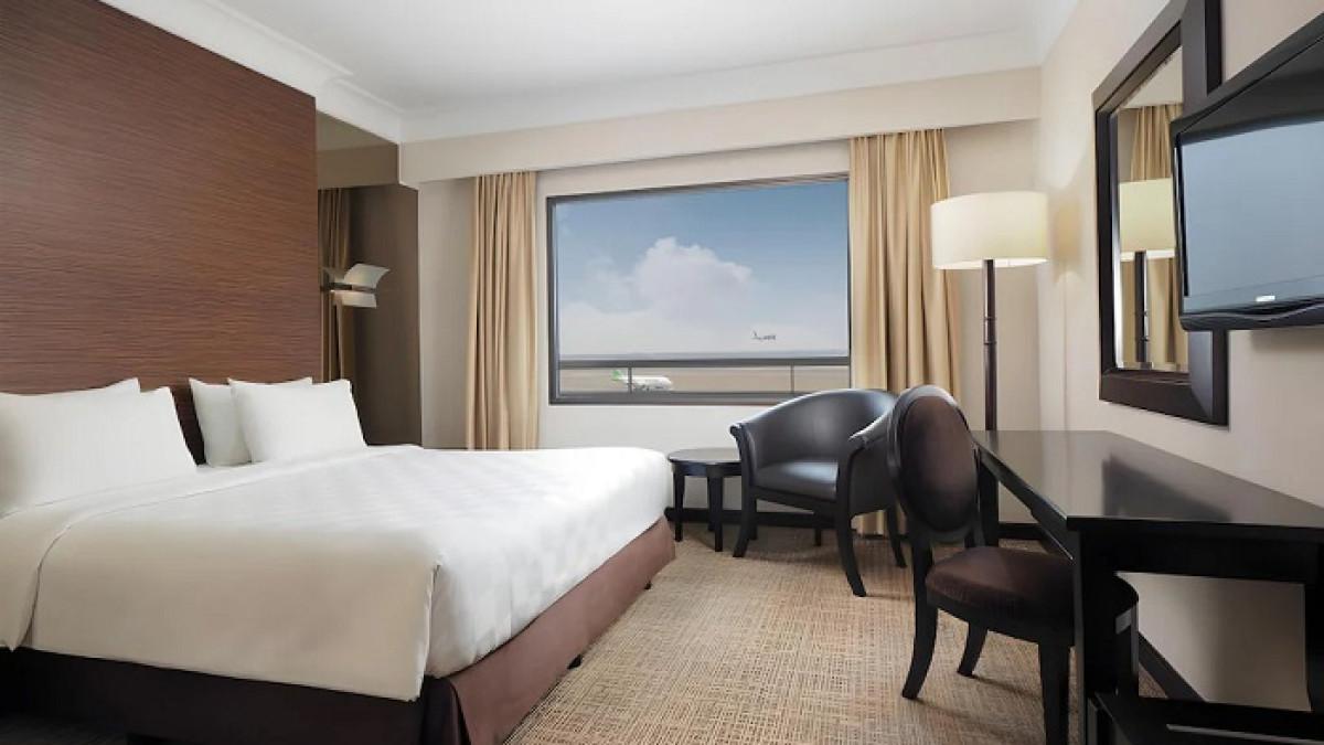 Jakarta Airport Hotel, satu hotel bintang 3 terbaik di dekat Bandara Soekarno Hatta buat akomodasi akhir pekan.