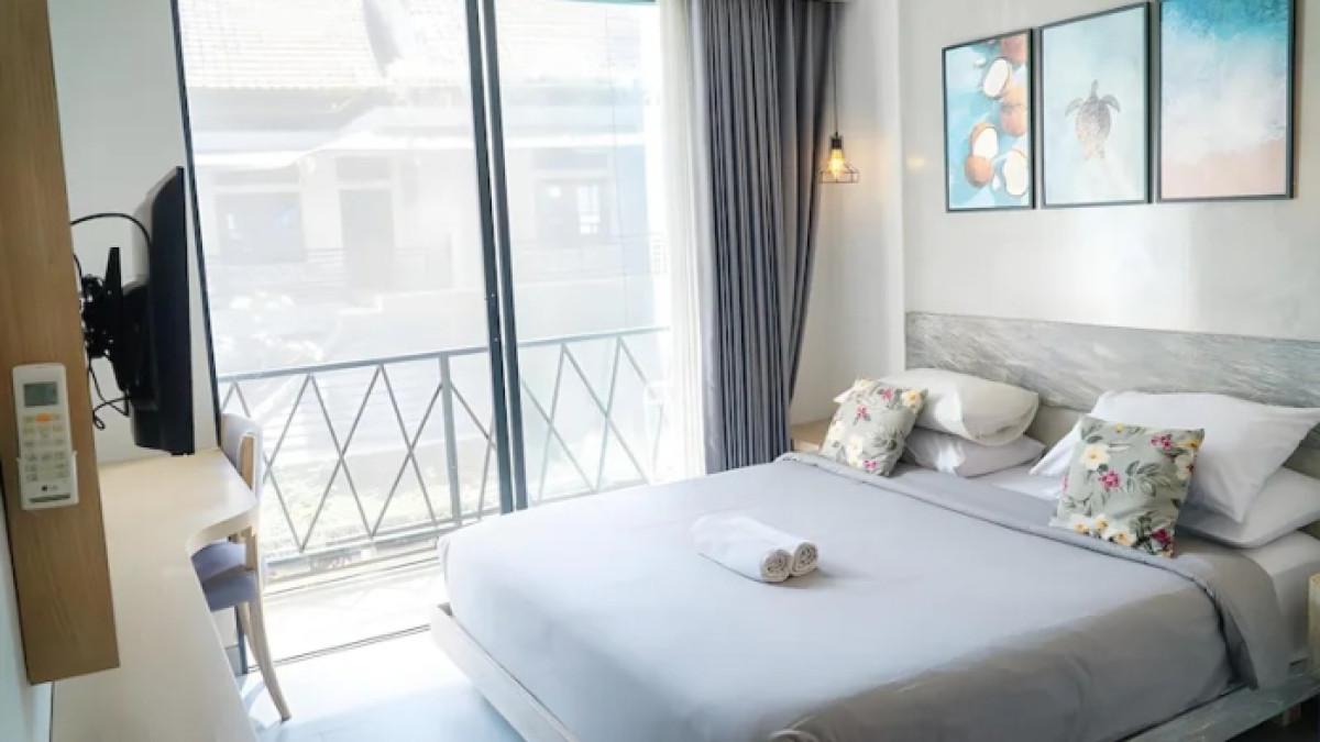 Kamar penginapan di Gemini Star Hotel Kuta, hotel bintang 3 dekat Pantai Kuta, Bali.