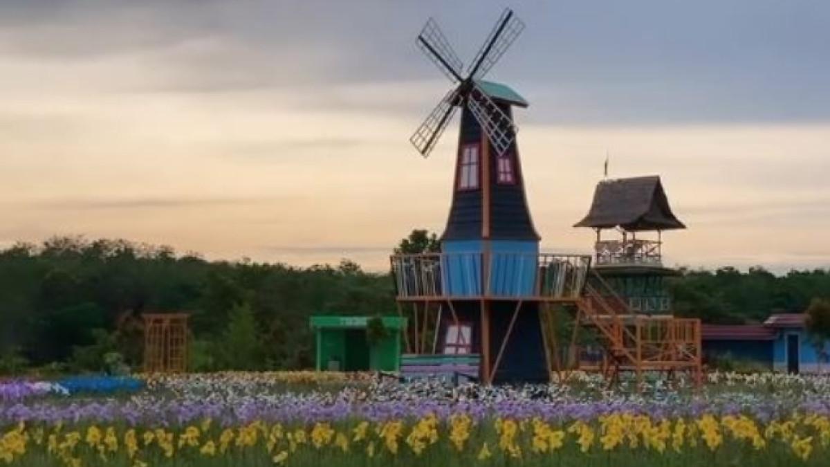 Kampoeng Wisata Yasaman Cindo, wisata instagramable di Palembang, Sumatera Selatan.