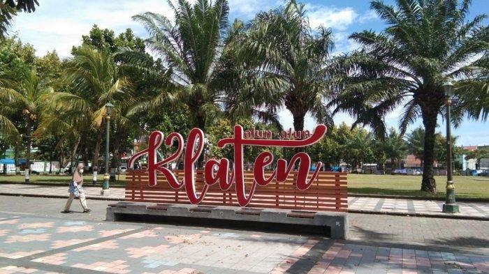Alun-alun Klaten, tempat wisata gratis di Klaten, Jawa Tengah yang cocok untuk liburan akhir pekan.