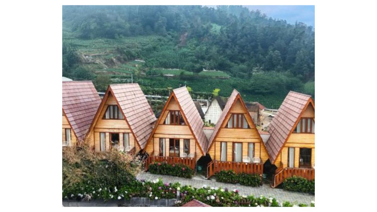 Keindahan di kawasan penginapan Diamond Cabin House.