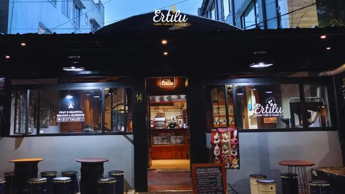 Kopi Ertilu Family Coffee & Dessert, satu kafe 24 jam di Bandung Jawa Barat.