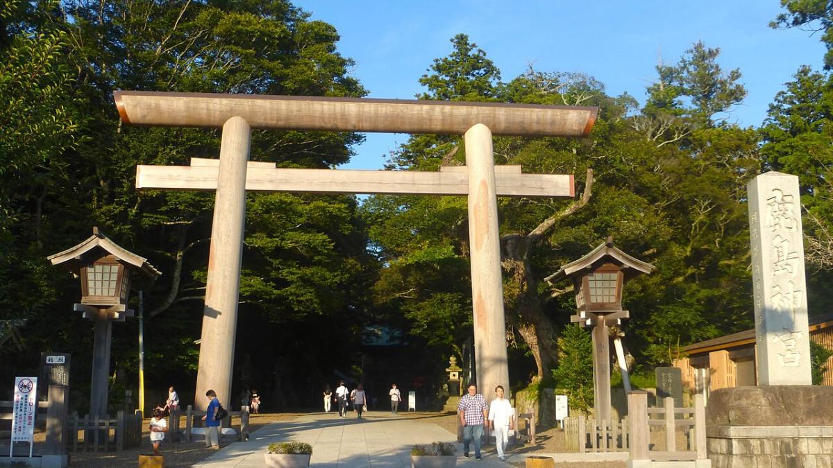 Kuil Kashima, satu tempat wisata di Ito, Shizuoka, Jepang