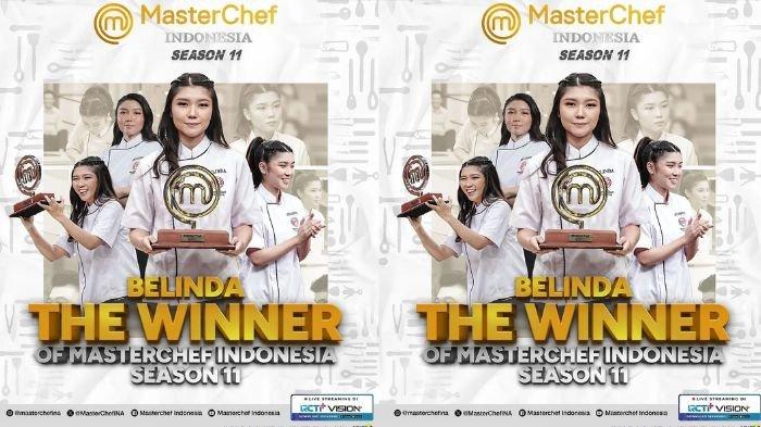 Kontroversi Grand Final MasterChef Season 11, Belinda Jadi Pemenang hingga Hadirnya Ganjar Pranowo