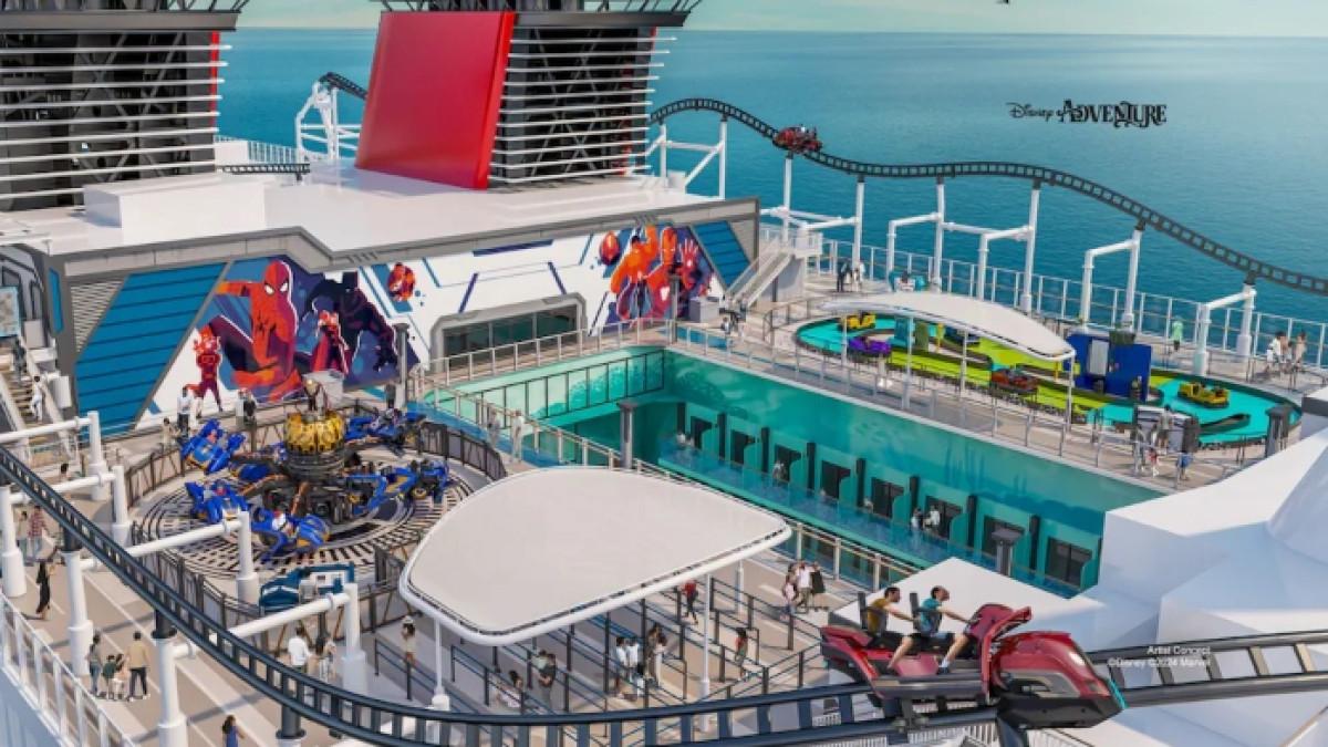 Marvel Landing, area dalam Disney Adventure yang dioperasikan Disney Cruise Line.