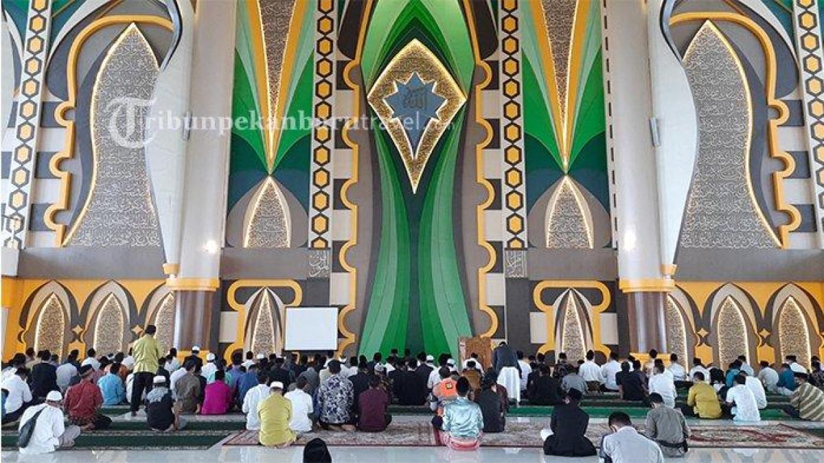 Indahnya Masjid Paripurna Agung Al Firdaus Bandar Raya Tenayan, Ini Penjelasan Arsiteknya