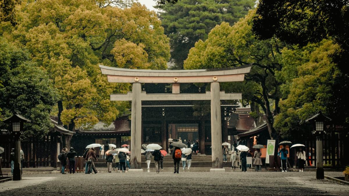 Meiji Jingu Shrine, satu kuil terbaik di Harajuku,Tokyo, Jepang yang wajib dikunjungi.