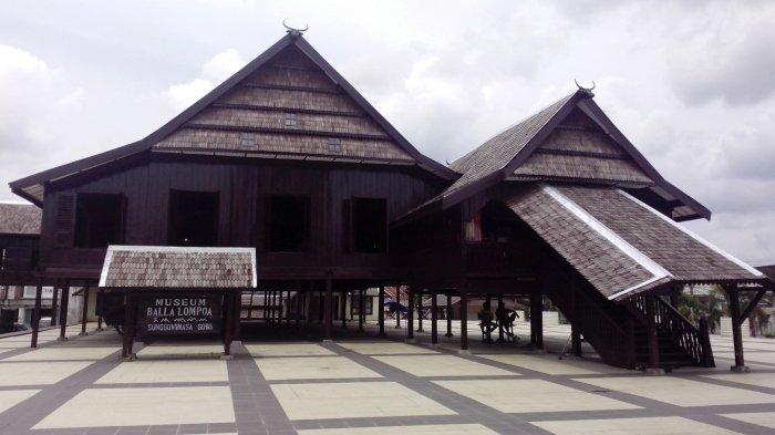Museum Balla Lompoa di Kabupaten Gowa, Sulawesi Selatan.