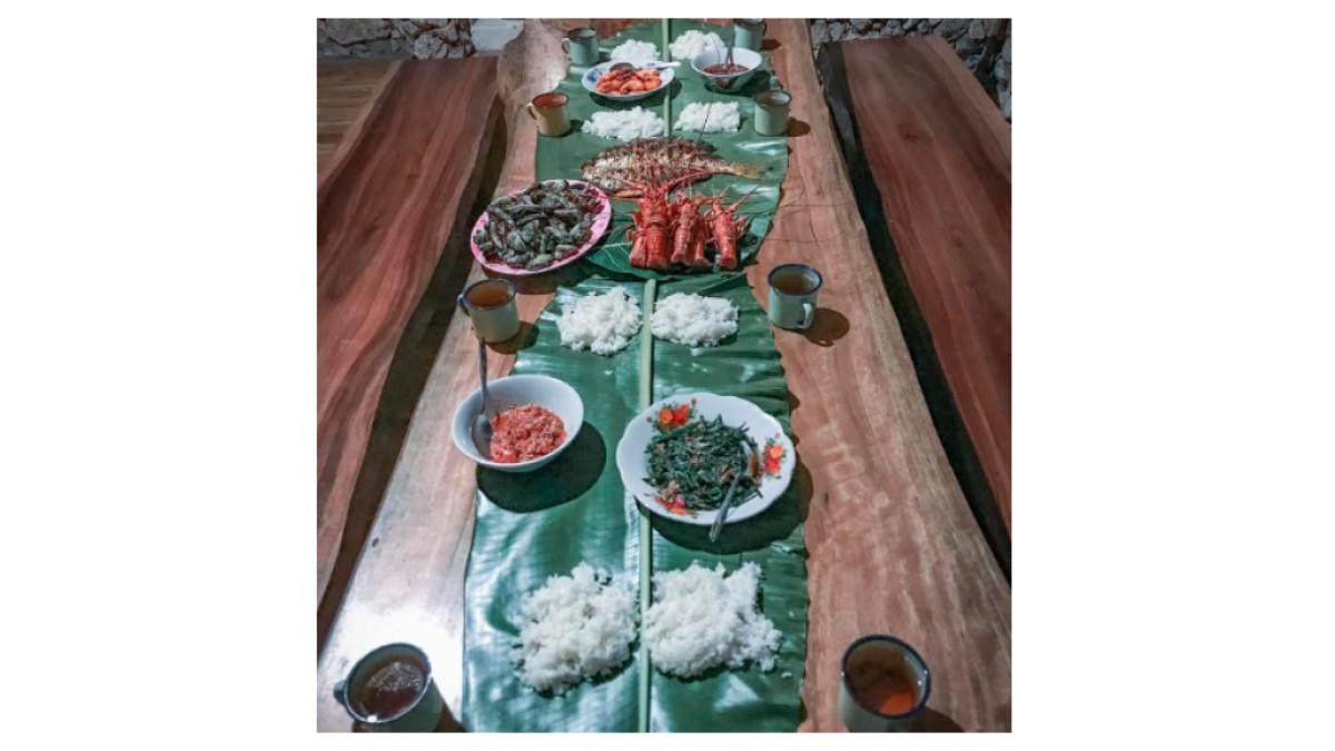 Nasi Liwet di Ocean View