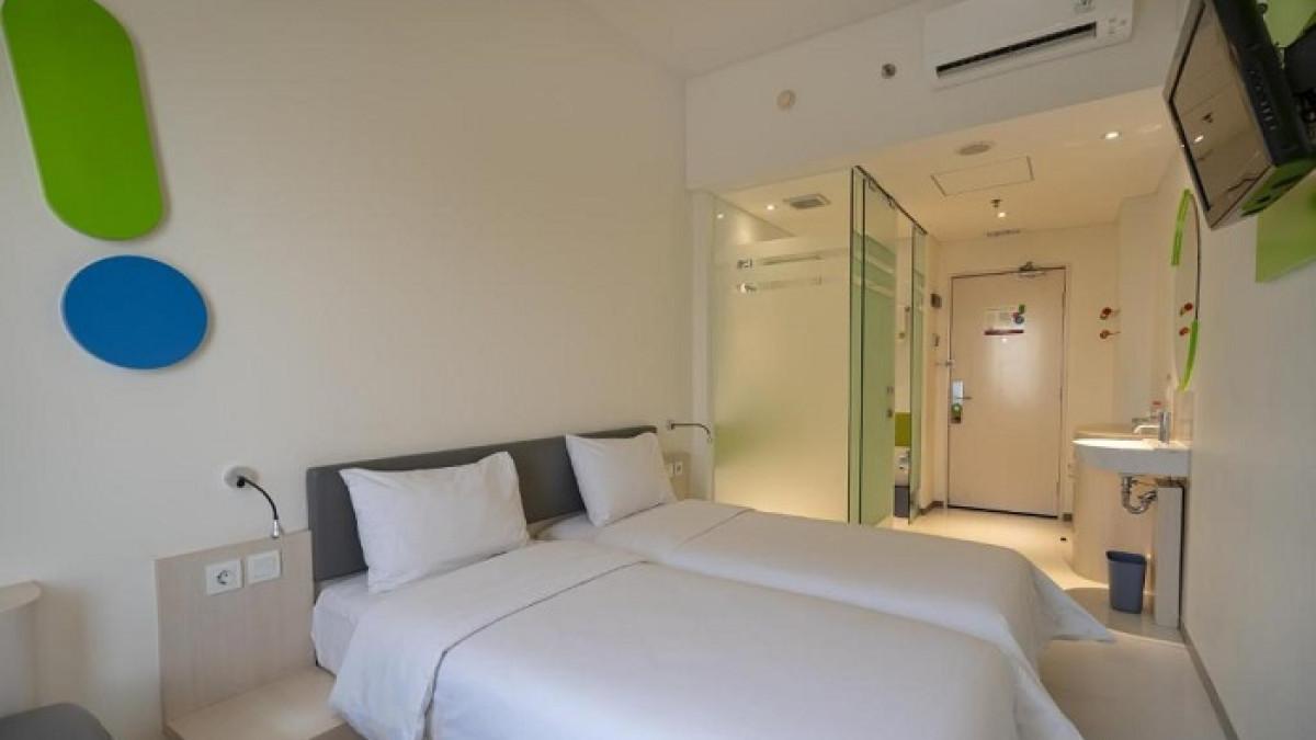 POP! Hotel Festival Citylink Bandung, satu hotel bintang 3 terbaik di Bandung Jawa Barat buat staycation akhir pekan.
