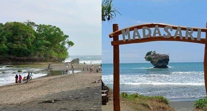 Intip Pesona Pantai Madasari di Desa Masawah, Cimerak, Pangandaran, Jawa Barat yang Menawan