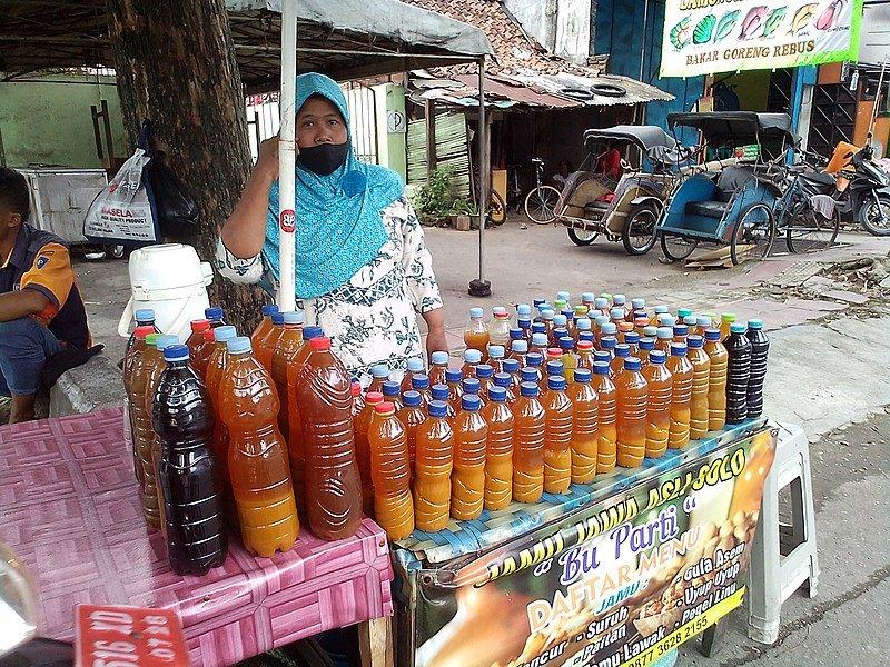 Pedagang Jamu Jawa Asli Solo