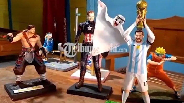 Eks Kuli Bangunan Banting Setir Jadi Perajin Action Figure, Sukses Jual Karya hingga Luar Negeri