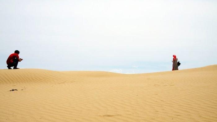 Pantai Oetune, Tempat Wisata Unik yang Hadirkan 'Padang Pasir' di Pesisir Selatan TTS NTT