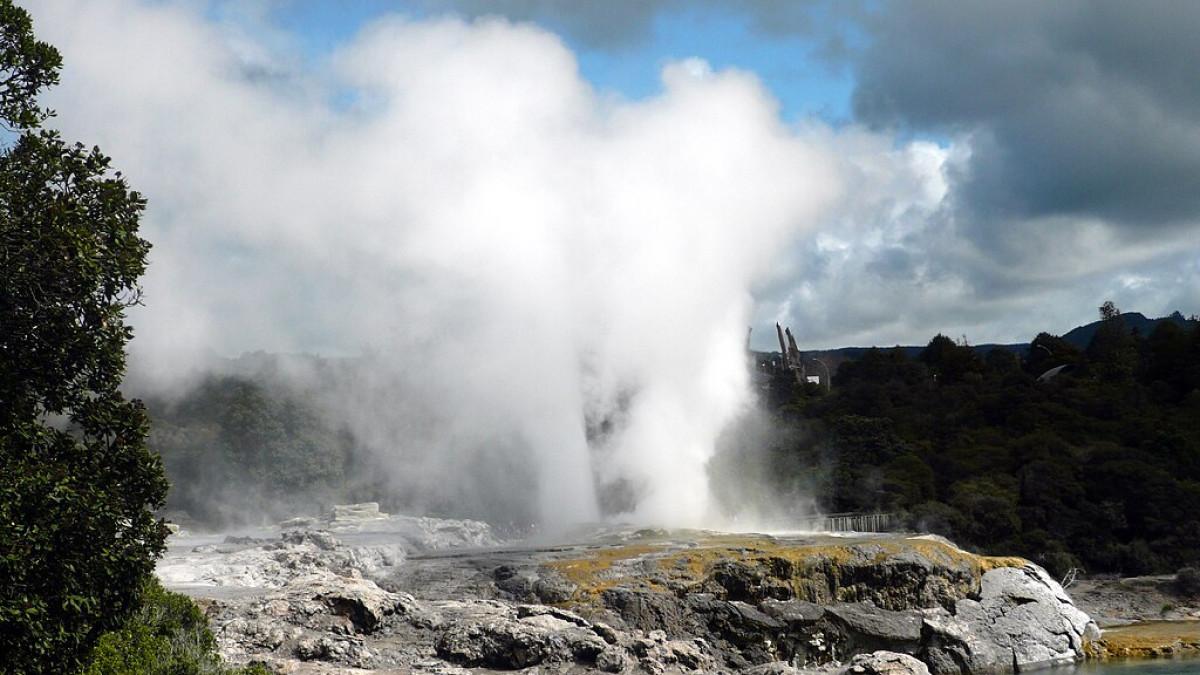 Rotorua, kota sulfur di Selandia Baru