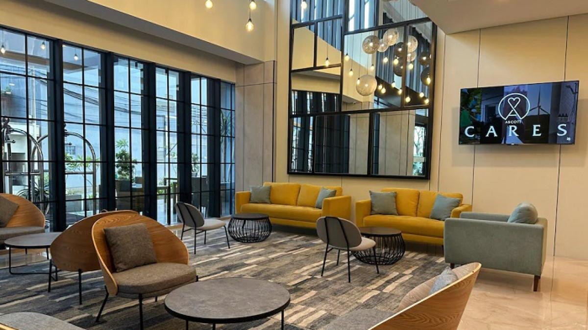 Ruangan Citadines Connect Airport Jakarta, satu hotel bintang 3 terbaik di dekat Bandara Soekarno Hatta buat akomodasi akhir pekan.