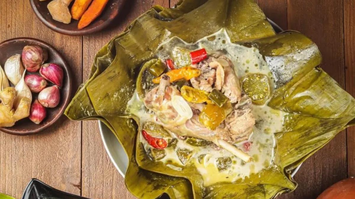 Satu menu di Warung Makan Bu Hj. Salamah, Klaten, Jawa Tengah