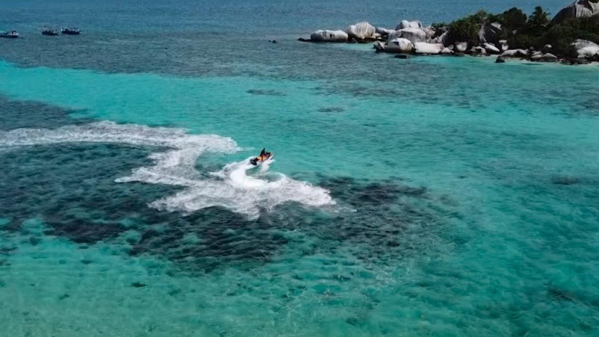 Serunya liburan akhir tahun di Pulau Pasir Belitung, cocok buat berempat dengan bujet Rp 500 ribu