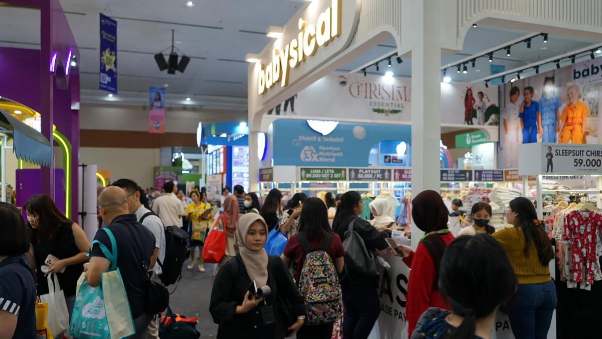 Suasana IMBEX 2025 di JICC Senayan langsung ramai sejak pagi