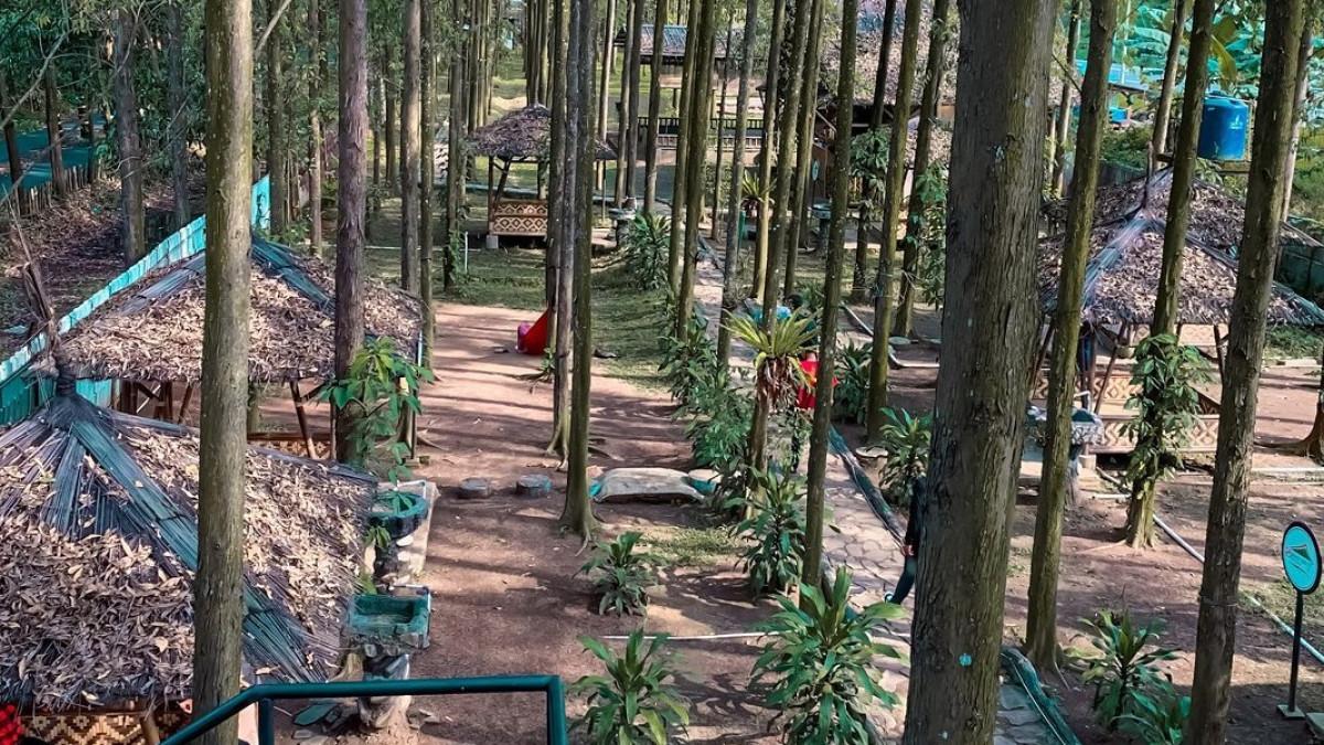 Suasana di Hutan Kertas, Karawang, Jawa Barat