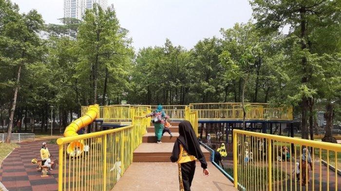 Taman Puring, satu taman terbaik di Jakarta yang buka 24 jam.