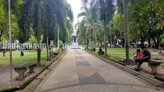 Kunjungi Taman Putri Junjung Buih, Spot Terbaik Buat Nongkrong di Hulu Sungai Utara, Kalsel