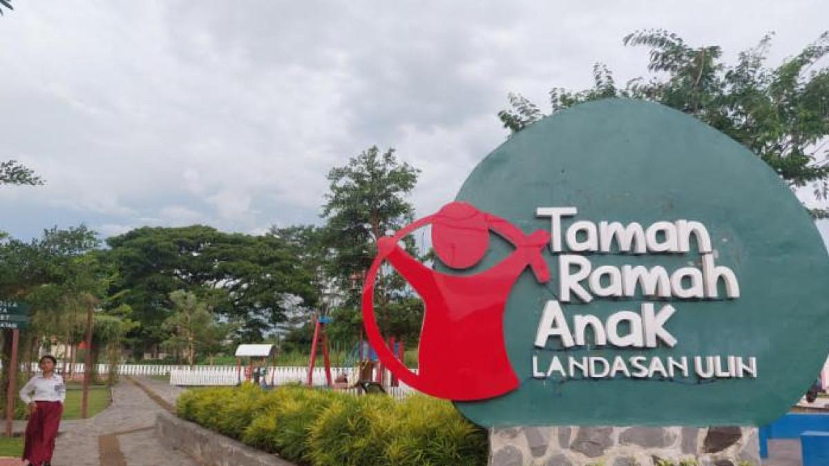 Hilangkan Jenuh di Taman Ramah Anak Landasan Ulin, Banjarbaru, Kalsel, Ada Banyak Keseruan
