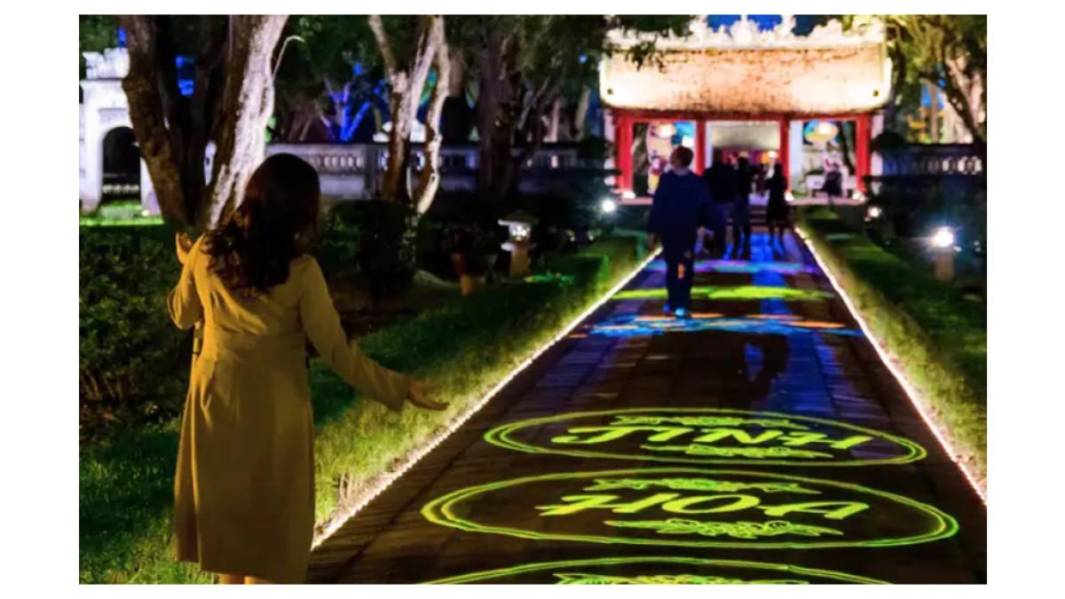 Temple of Literature Night Hanoi