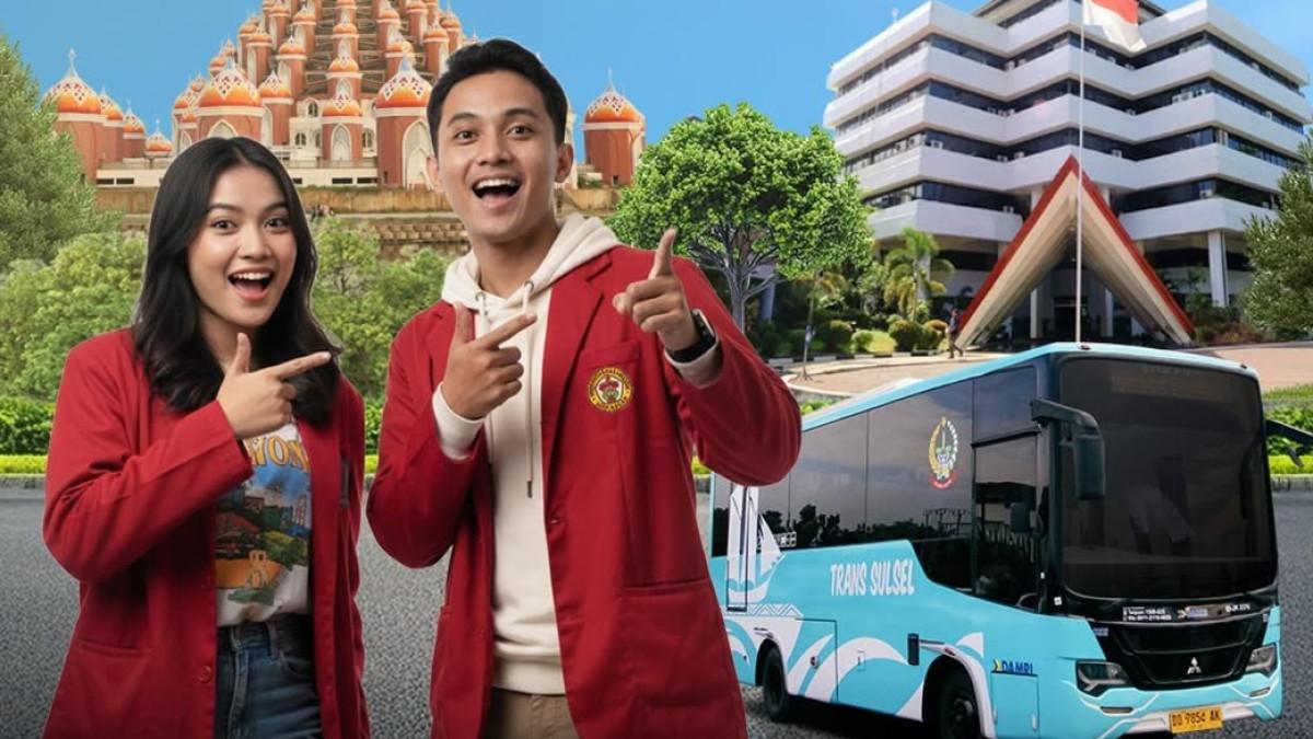  Rute lengkap dan jam operasional bus di Makassar, tiket masih gratis.
