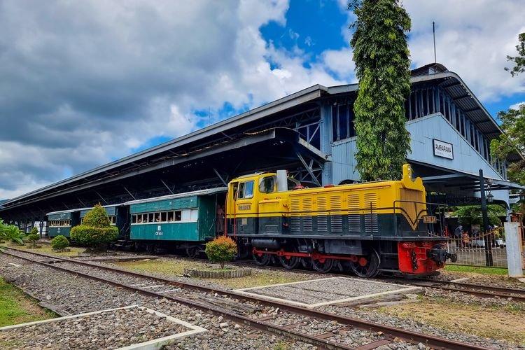 Museum Kereta Api Ambarawa, salah satu rekomendasi tempat wisata yang ramah anak di Semarang. (TravelKompas.com)
