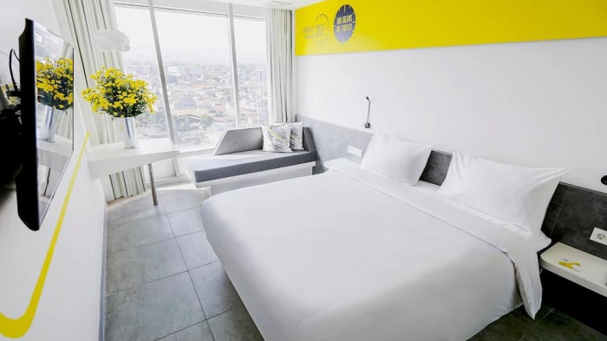 YELLO Hotel Paskal Bandung, satu hotel bintang 3 terbaik di Bandung Jawa Barat buat staycation akhir pekan.