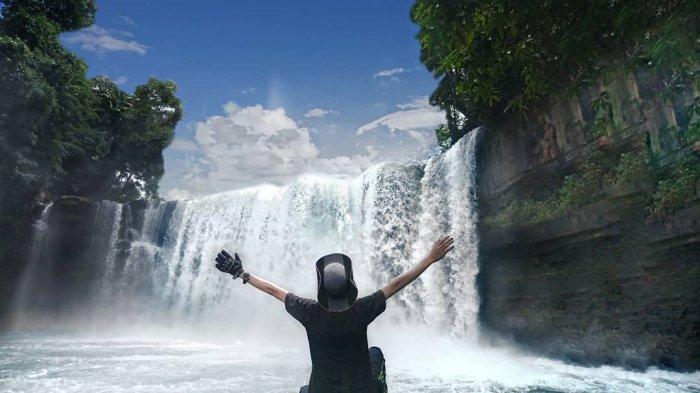 Menelusuri Keindahan Air Terjun Riam Merasap, Objek Wisata Tersembunyi di Pontianak