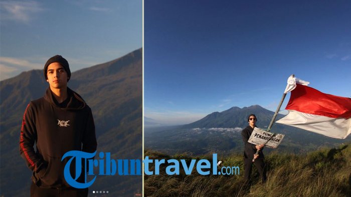 Begini Kesan Al Ghazali Saat Baru Pertama Naik Gunung, Posenya di Puncak Bikin Cewek-cewek Meleleh