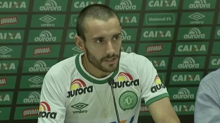 Alan Ruschel - Memilukan! Karena Hal Ini Bek Chapecoense Dapat Selamat dari Tragedi Pesawat
