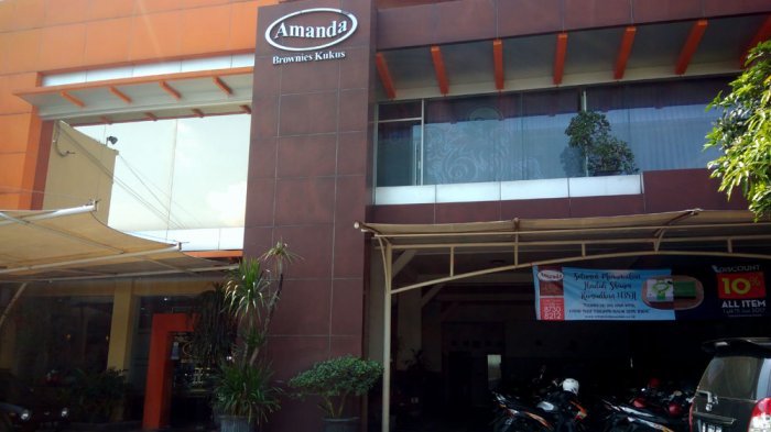 Jalan-jalan ke Bandung? Jangan Lupa Beli Amanda Brownies, Ini Lho Daftar Outlet-nya